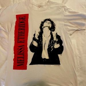 Vintage Melissa Etheridge t-shirt from 1988!